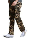 Men's Camouflage Wild Cargo Pants - Size 34