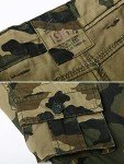 Men's Camo Tactical Cargo Pants with Pockets