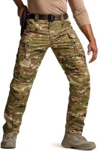 CQR Men's Lightweight Tactical Pants for Outdoor Use