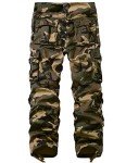 Men's Camouflage Wild Cargo Pants - Size 34