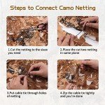 Desert Camo Netting for Pigeon Hunting - 10x20ft