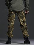 Men's Camo Tactical Cargo Pants with Pockets