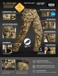 CQR Men's Lightweight Tactical Pants for Outdoor Use