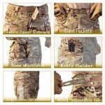 Men's Camo Tactical Pants with Knee Pads