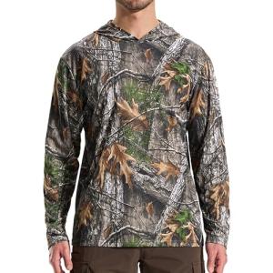 Men's Lightweight Camouflage Hunting Shirt - Long Sleeve