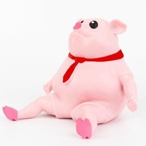 Funny Pink Pig Stress Relief Squishy Toy