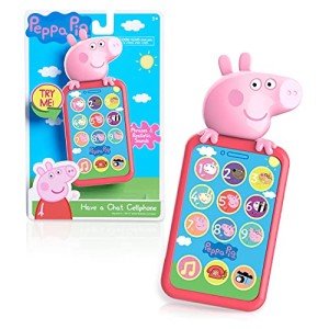 Peppa Pig Chat Toy Phone with Lights and Sounds