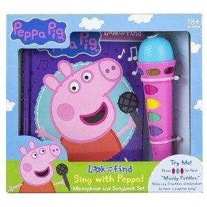 Peppa Pig Sing-Along Microphone & Sound Book Set