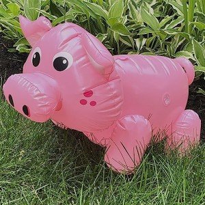 Cute Inflatable Pig Toy for Kids’ Parties