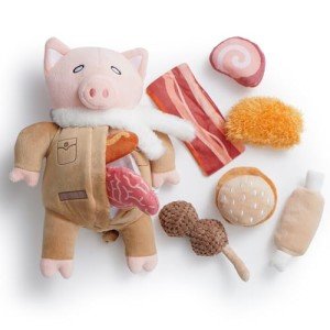 Cute Squeaky Pig Dog Toys for Fun Playtime