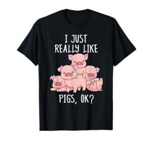 Cute Pig T-Shirt: Perfect Gift for Pig Lovers