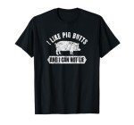Funny "I Like Pig Butts" BBQ T-Shirt