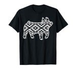 Cute Show Pig Mom T-Shirt – Aztec Style