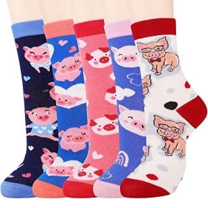 Cute Pig Socks for Animal Lovers