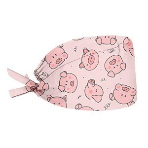 Adorable Pink Pig Cap for Women – Adjustable