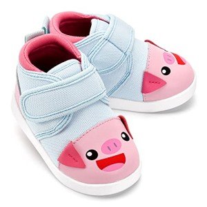 Cute Pig Squeaky Shoes for Kids, Size 4