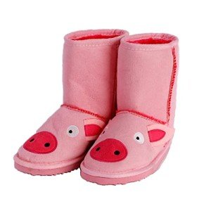 Cute Pig Slipper Boots for Kids - Cozy Warmth