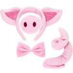 Adorable Pig Costume Set for Kids' Dress Up