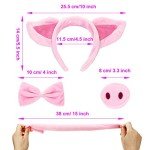 Adorable Pig Costume Set for Kids Halloween