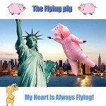 Inflatable Adult Pink Pig Halloween Costume