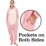 Cozy Flannel Pig Pajamas for Adults