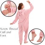 Cozy Flannel Pig Pajamas for Adults
