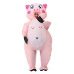 Adorable Inflatable Pig Costume for Adults