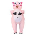 Adorable Inflatable Pig Costume for Adults