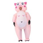 Adorable Inflatable Pig Costume for Adults