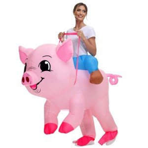 Inflatable Pig Costume for Fun Parties