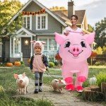 Inflatable Pig Costume for Fun Parties
