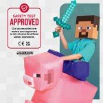 Inflatable Pig Ride-On Costume for Kids (Size 7-8)