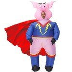 Super Cute Inflatable Pig Costume for Adults