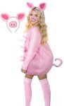 Cute Adult Pig Costume with Ears and Nose
