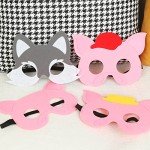 Cute Three Little Pigs & Big Bad Wolf Masks