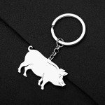 Cute Pig Keychain - Perfect Gift for Pig Lovers