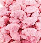 Cute Mini Strawberry Piglet Gummy Candy - 1 lb