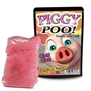 Cute Pig Cotton Candy – Pink Gluten-Free Treat