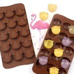 15-Cavity Cute Pig Silicone Candy Mold Set
