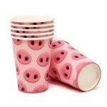 122 Pcs Cute Pink Pig Party Supplies Set