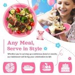 Cute Pig Birthday Party Supplies for 24 Guests