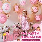 Cute Pig Birthday Party Decorations & Banners