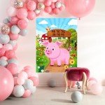 Pin The Tail On The Pig Party Game Set