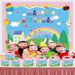 Cute Pig Birthday Party Gift Boxes (12pcs)