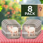 Cute Piggy Birthday Plates for Outdoor Fun