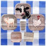 Cute Piggy Birthday Plates for Outdoor Fun