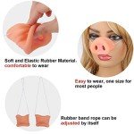 Cute Pig Nose Masks for Halloween & Parties - 8 Pack