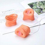 Cute Pig Nose Masks for Halloween & Parties - 8 Pack
