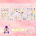 Cute Pig Stickers - 705 Count for Fun Decor