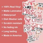 10 Cute Pig Stickers For Animal Lovers